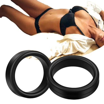 Cock Ring Prolong Intercourse Time Foreskin Ring Hygienic Silicone Delay Ejaculation Lock Ring Penis Delay Ring for Male