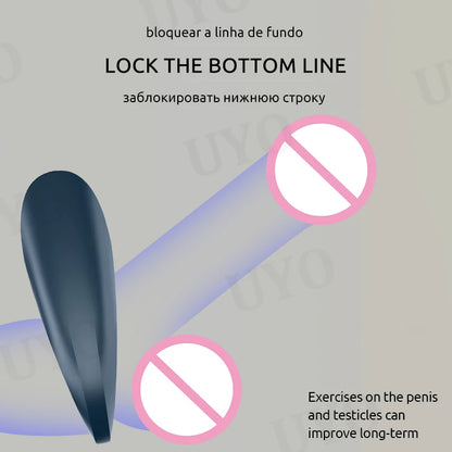 satisfyer Rocket cock ring vibrator delays ejaculation rings for men vibration ring 10 frequency vibration silicone penis ring