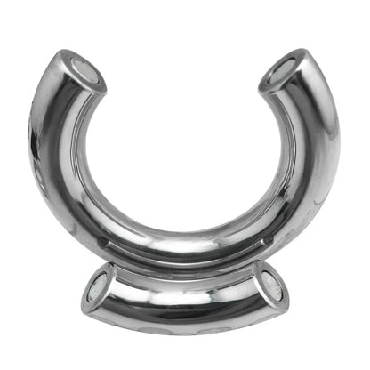 Magnet Penis Ring Stainless Steel Cock Cage Magnetic Dick Stretchers Testis Bondage Weight Phallus Erection Enhancing Orgasm