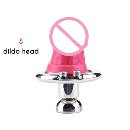 FRRK Inverted Urethral Chastity Cage Device with Skin Color Dildo Head for Couple BDSM Play Penis Ring Intimate Products