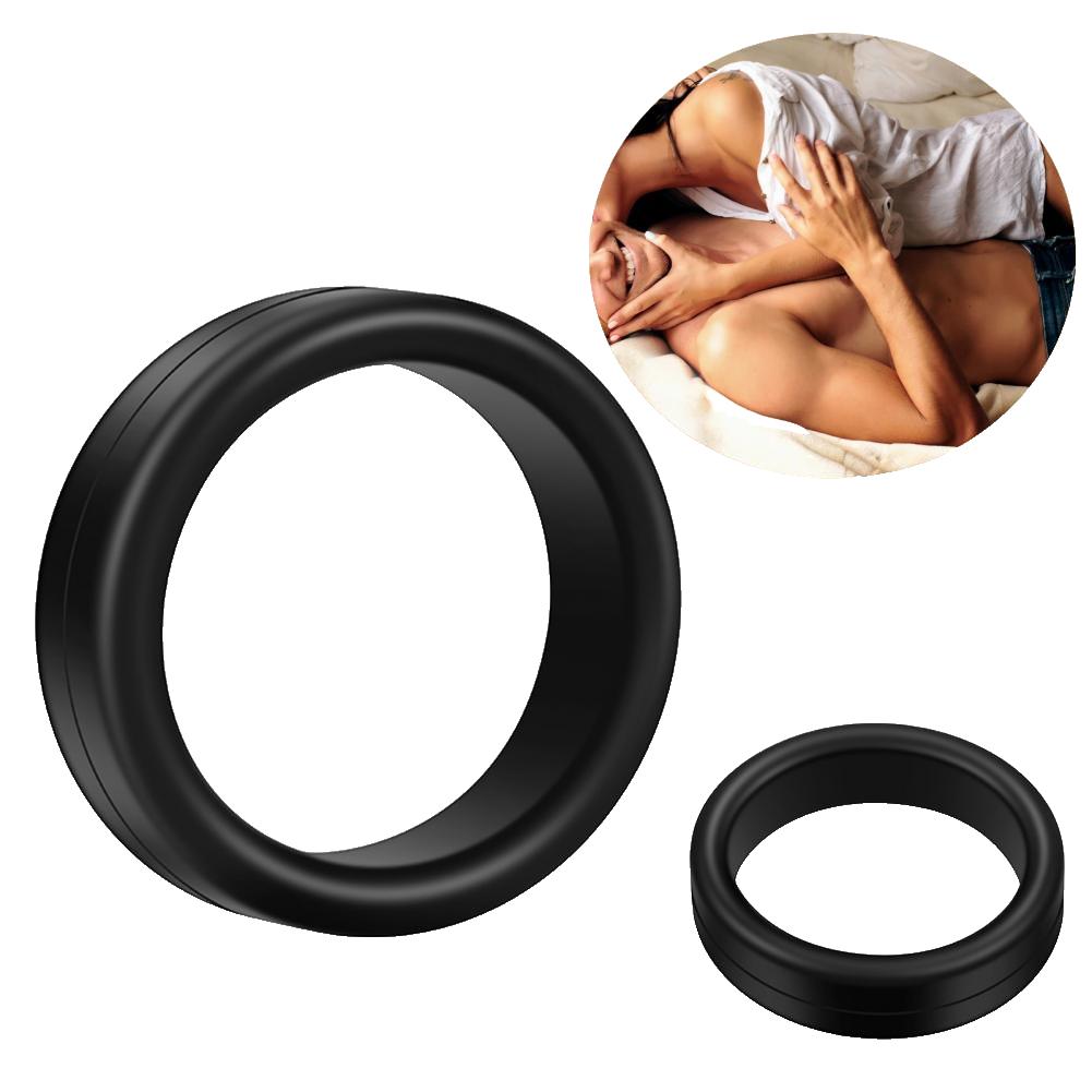 Cock Ring Prolong Intercourse Time Foreskin Ring Hygienic Silicone Delay Ejaculation Lock Ring Penis Delay Ring for Male