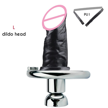 FRRK Inverted Urethral Chastity Cage Device with Skin Color Dildo Head for Couple BDSM Play Penis Ring Intimate Products